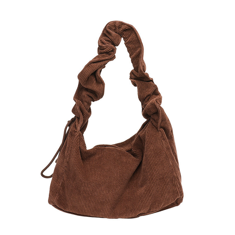 Women's Leisure Artistic Canvas Retro Corduroy Fashion Crossbody Bags