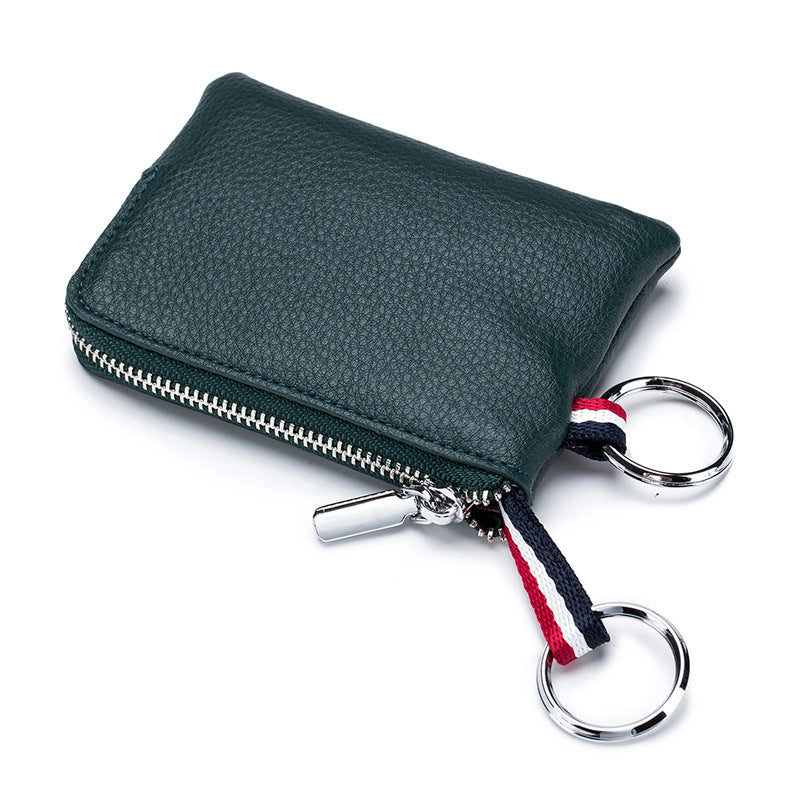 Men's Genuine Leather Mini Multifunctional Driving Coin Purses