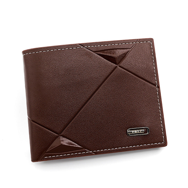 Men's Slots Fashion Male Youth Thin Three Men's Wallets