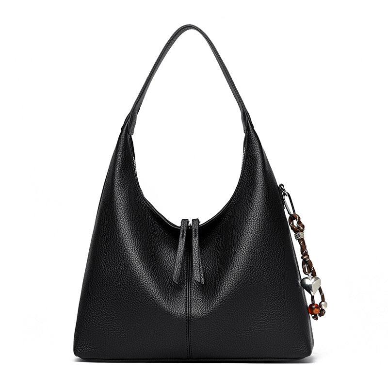 Spring Large Capacity Totes Minimalist Retro Fashion Underarm Women's Shoulder Bag
