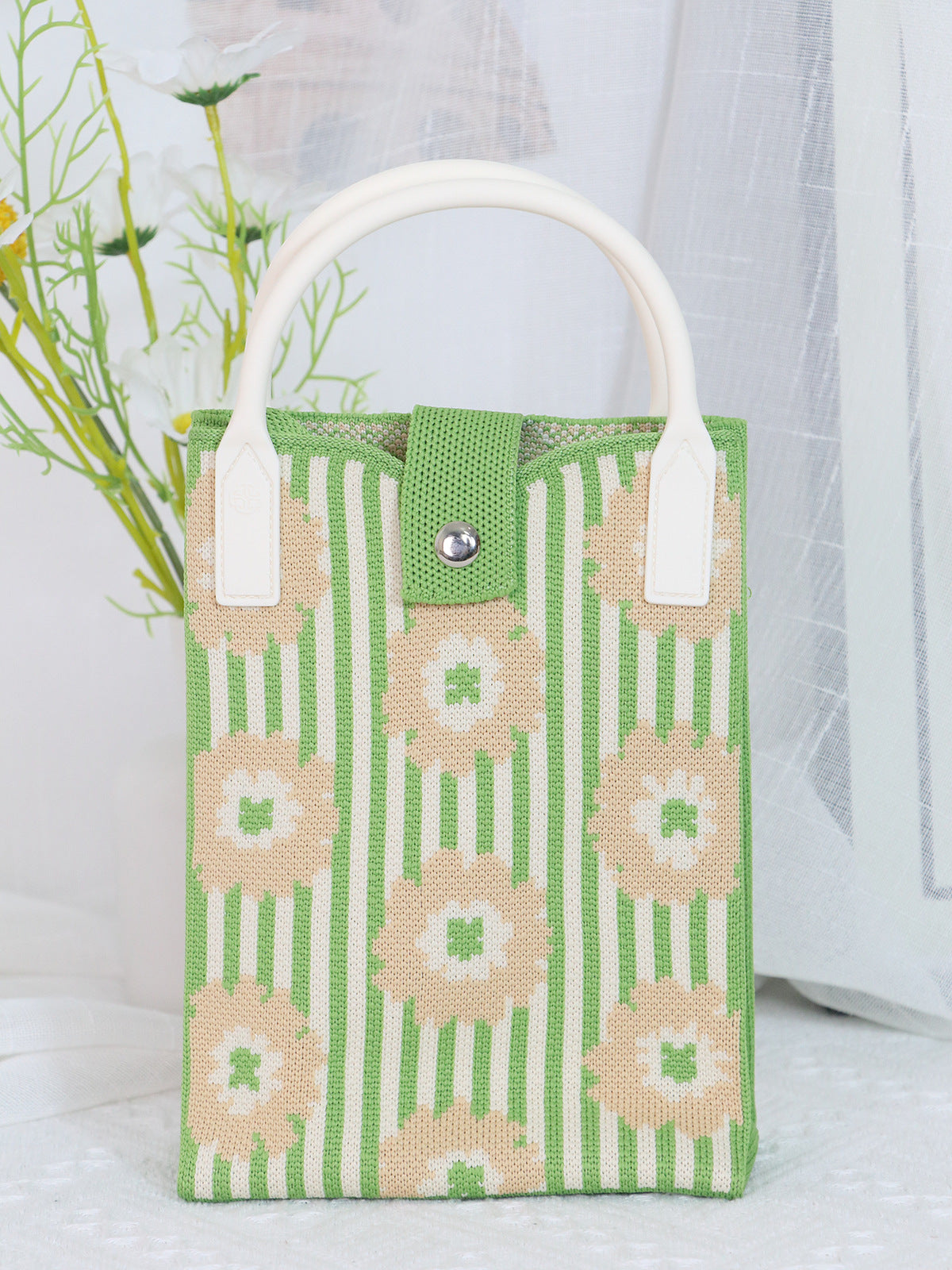 Mobile Spring Flying Woven With Knitted Bags