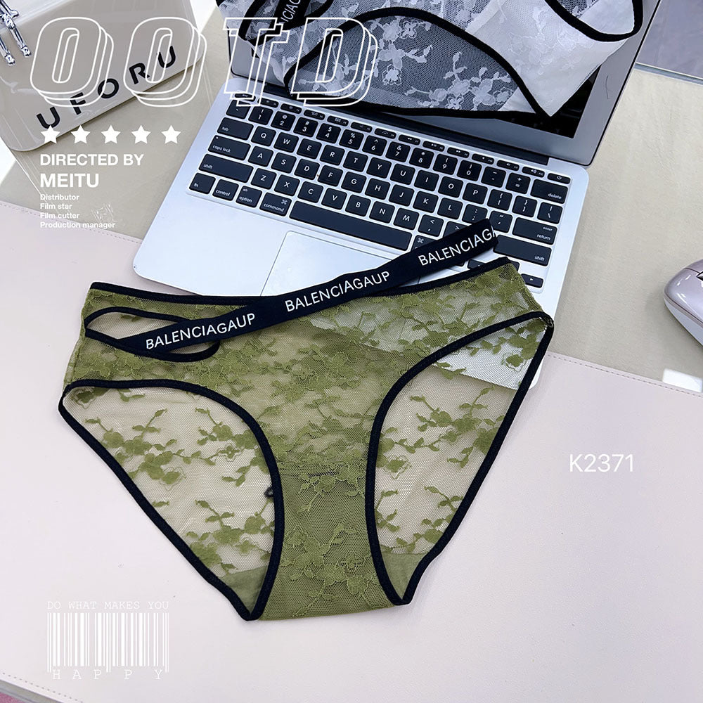 Sexy Lace Underwear Letter Fashion Pure Panties