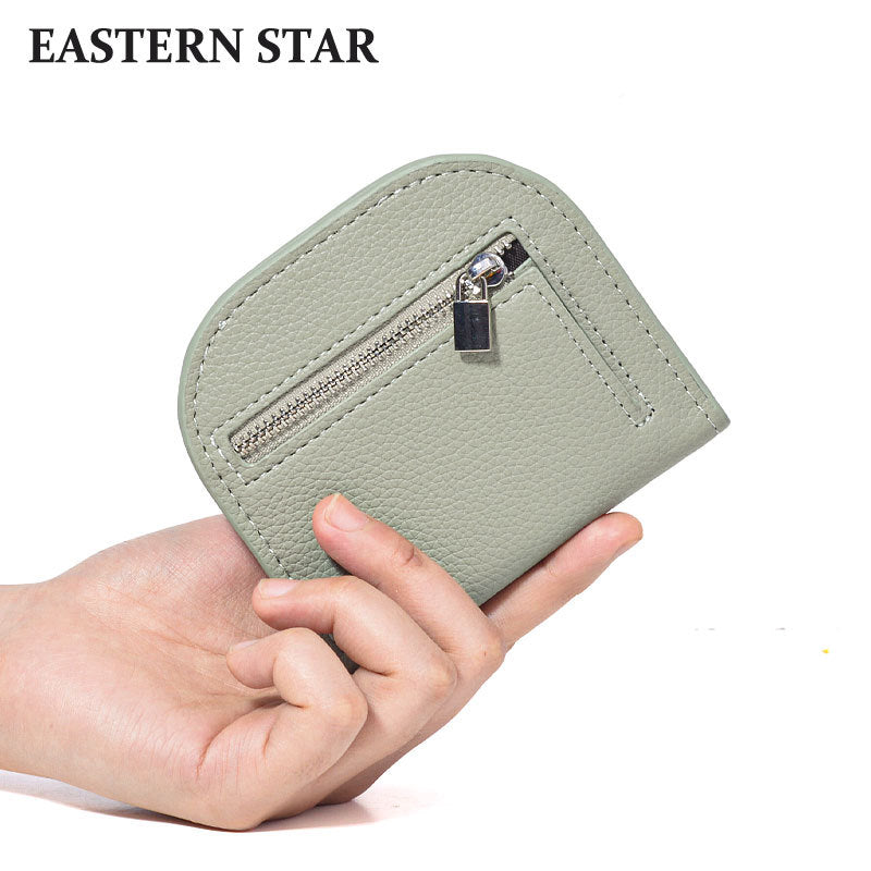 Mini Female Pure Color Simple Fashion Ladies Wallets