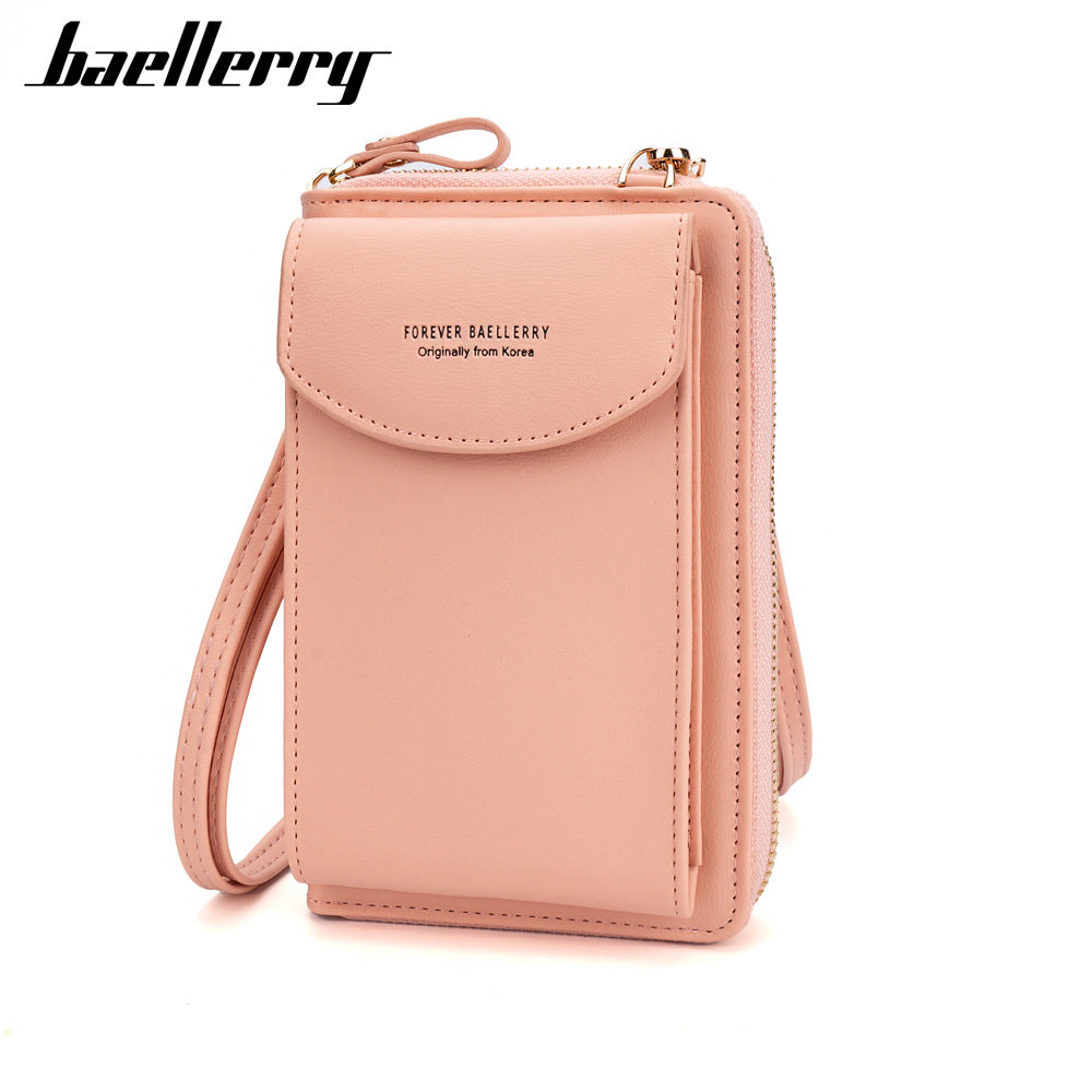 New Women's Mobile Korean Style Short Ladies Wallet