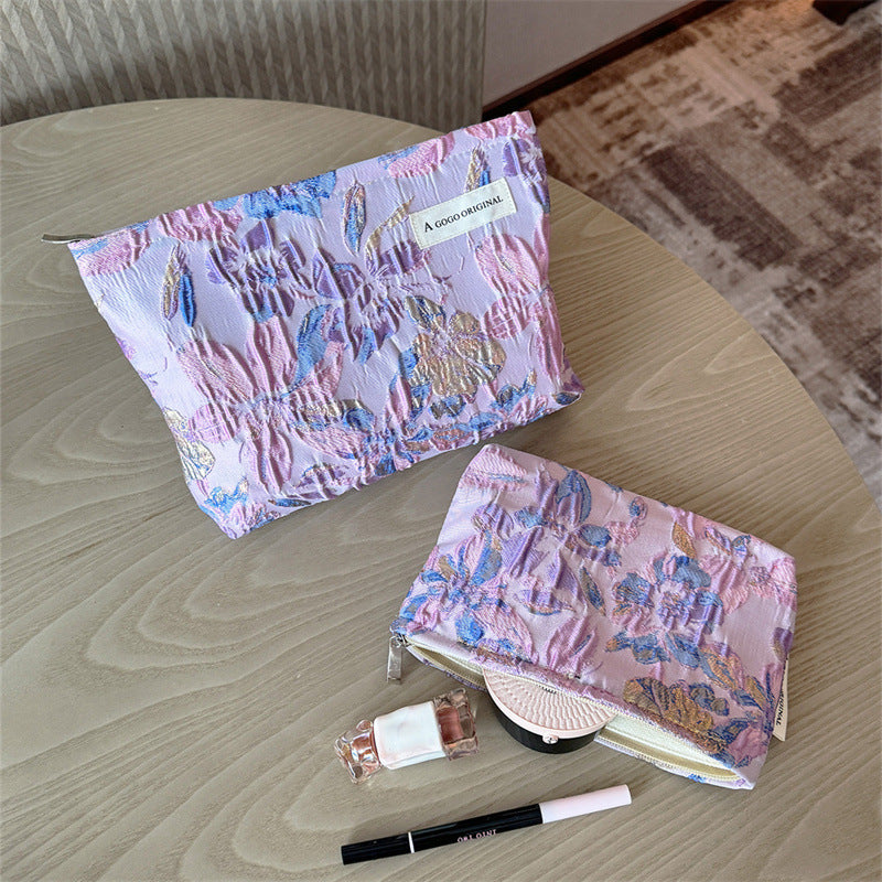 Petal Niche Portable Skin Care Buggy Toiletry Bags