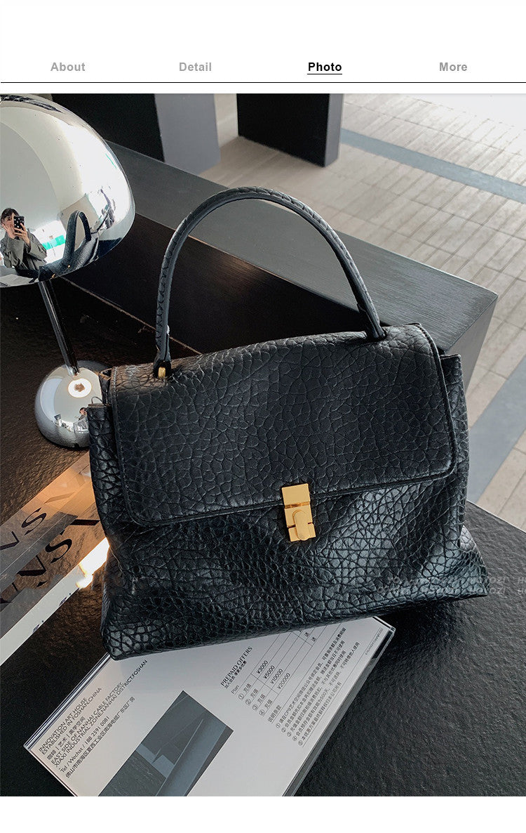 Women's Minimalist Soft Leather High-grade Large Capacity Crossbody Bags
