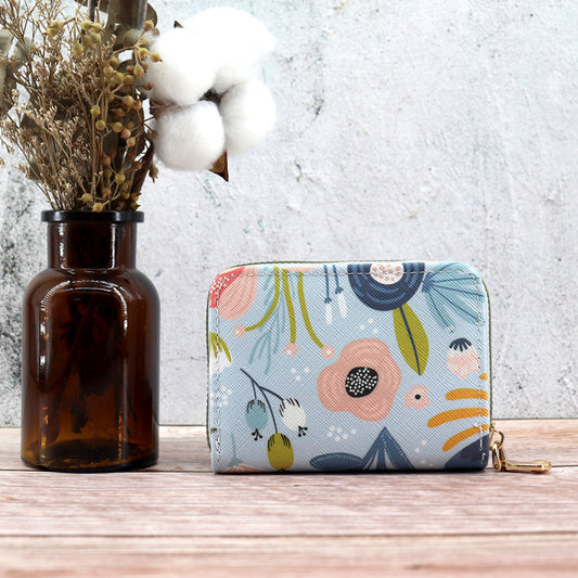 Women's Expanding Korean Multiple Slots Large Capacity Sleeve Purses