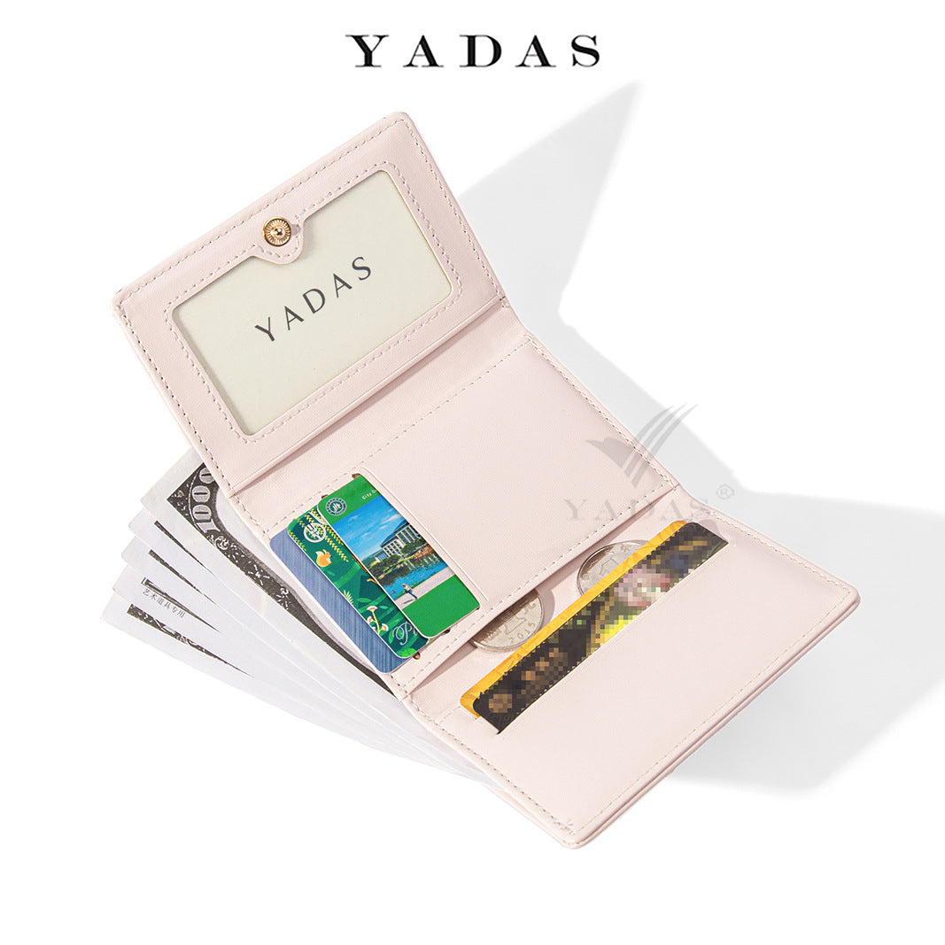 Women's Animal Diary Short Three Fold Ladies Wallets