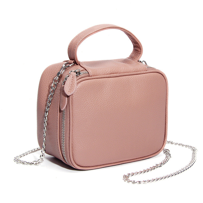 Women's Fashion Simple Leather Large Capacity Storage Women's Messenger Bag