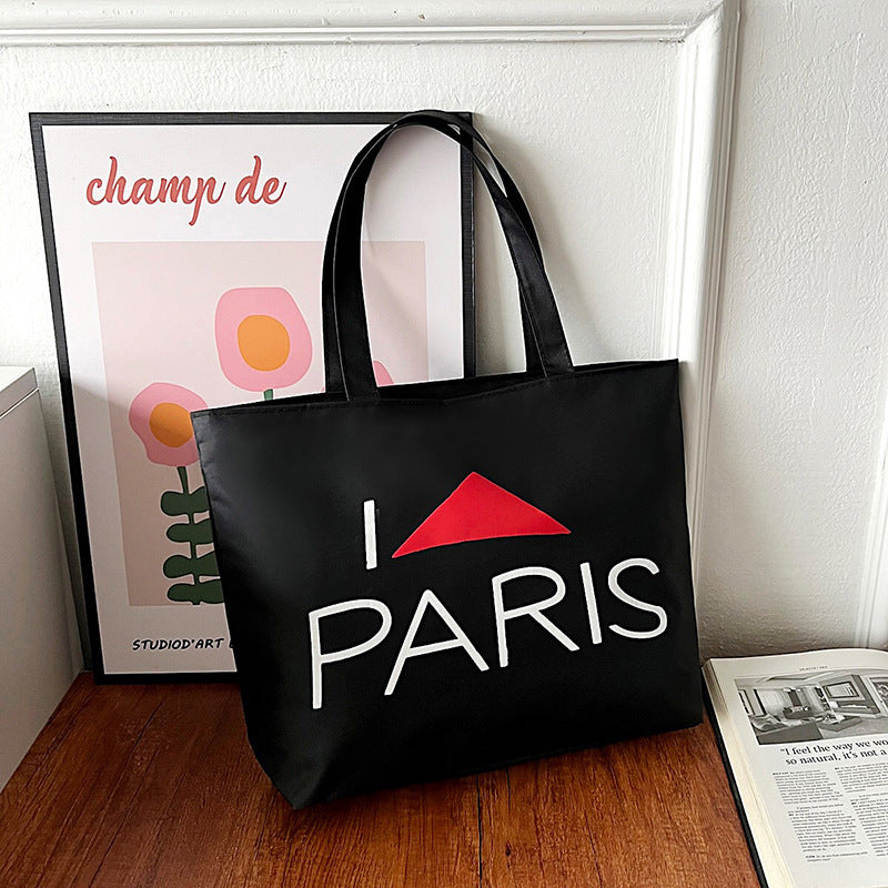 Women's Large Capacity Printed Fashion Canvas Portable Women's Shoulder Bag
