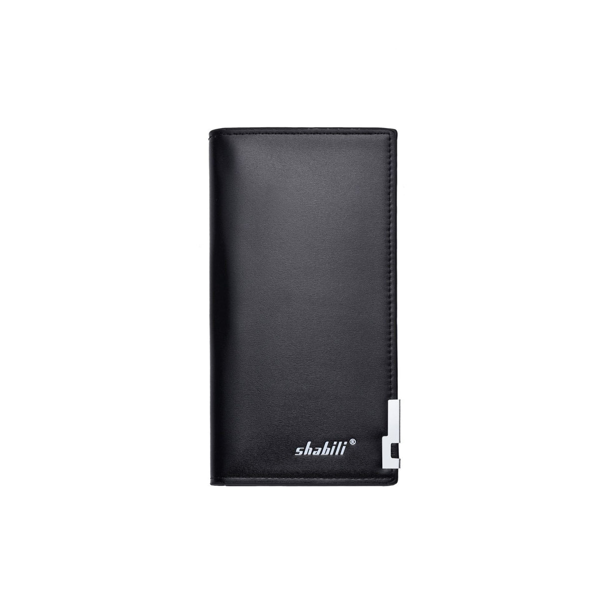 Men's Oil Wax Leather Business Letter Style Long Men's Wallet