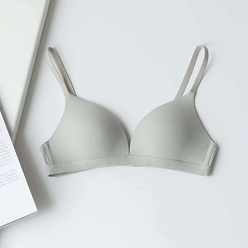 Women's Cup Large Simple Solid Color Summer Bras