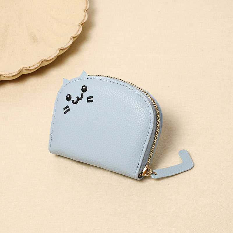 Graceful Cat Cute Advanced Cartoon Change Ladies Wallet