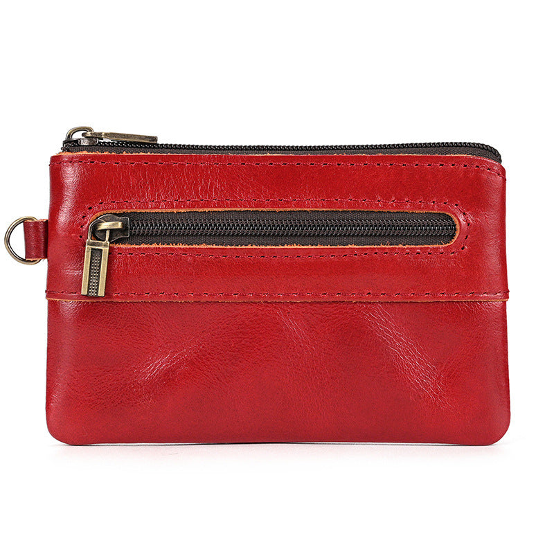 Women's & Men's & Horse Leather Genuine First Layer Ladies Wallets