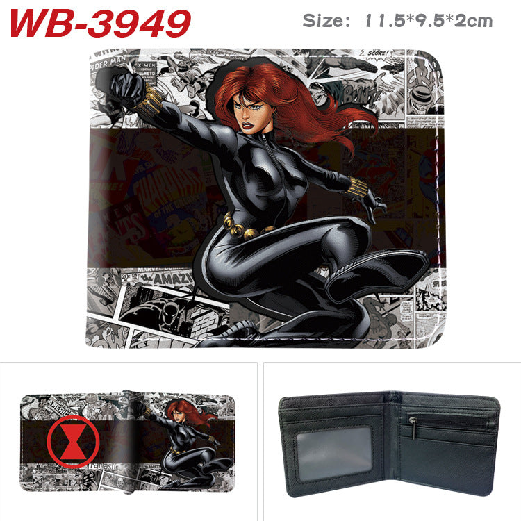 Women's & Men's & Series Super Hero Derivatives Cartoon Men's Wallets