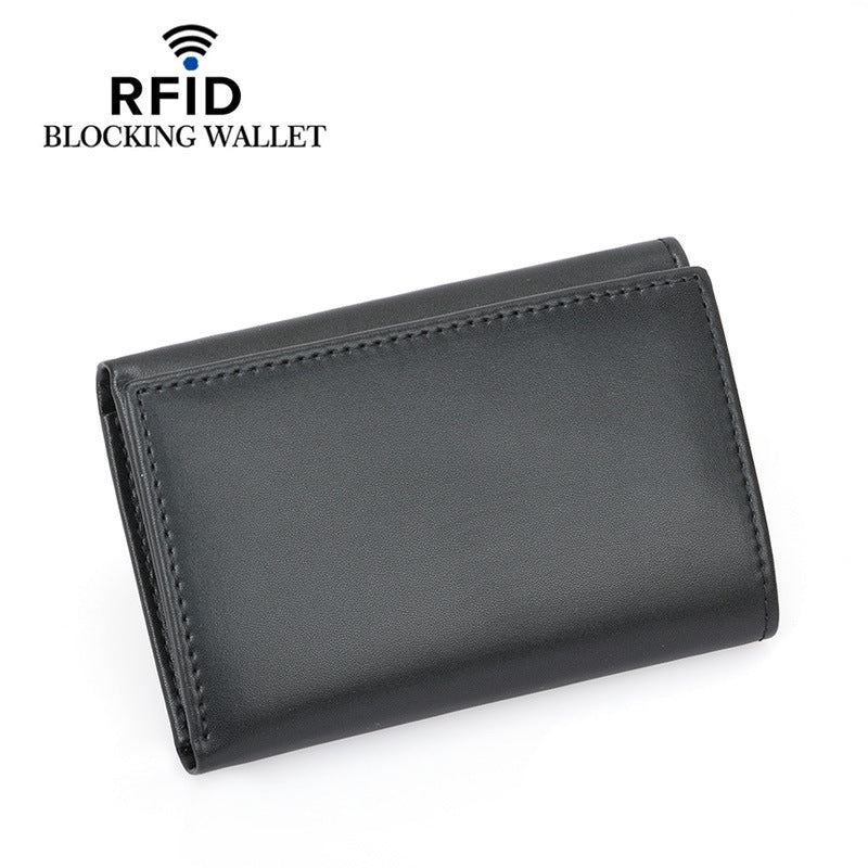 Men's Carbon Fiber Large Capacity Multiple Slots Men's Wallets