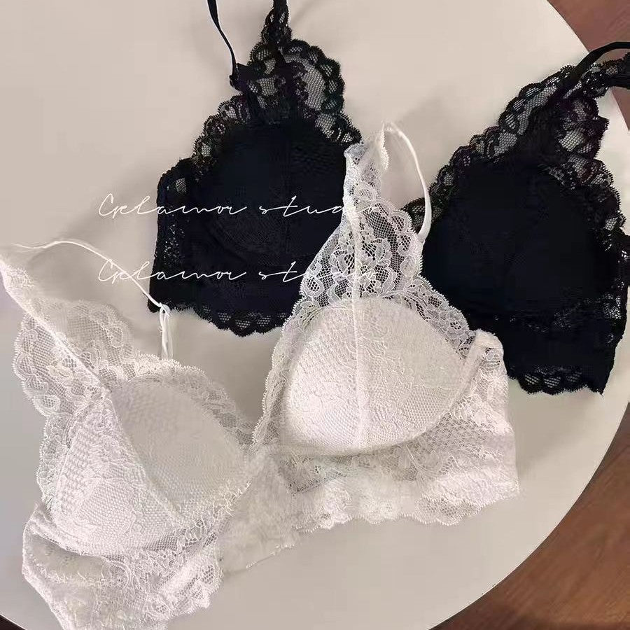 Underwear Female Thin Big Breast Concealing Lingerie Sets