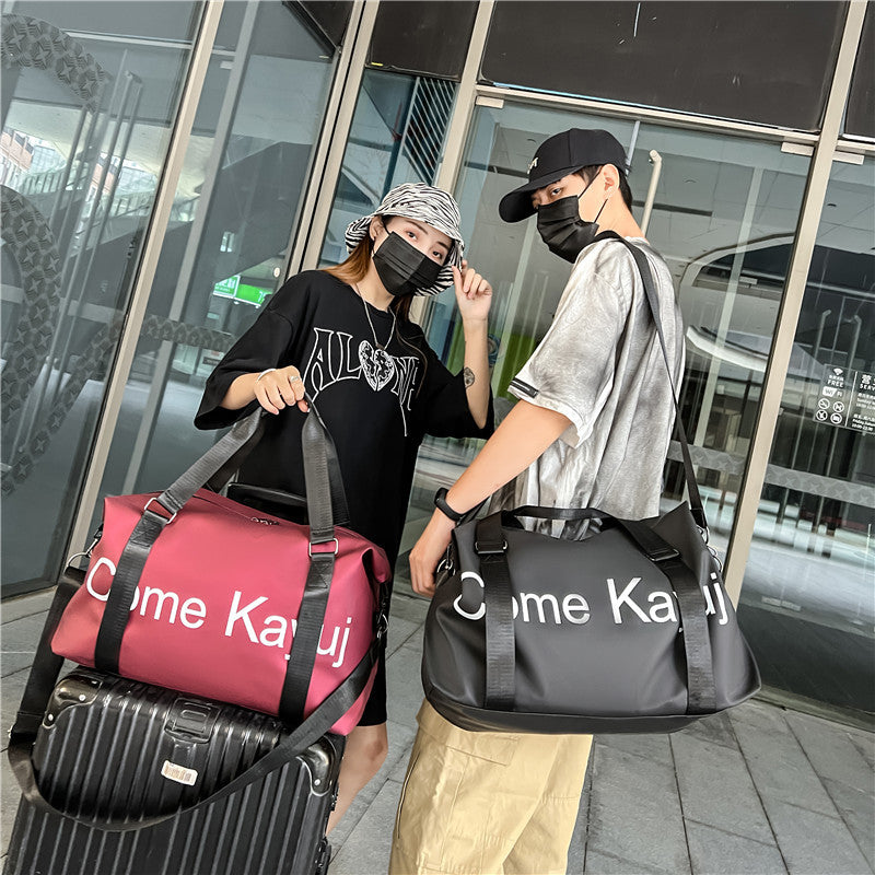 Women's & Men's & Short-distance Lightweight Duffel Korean Style Travel Bags