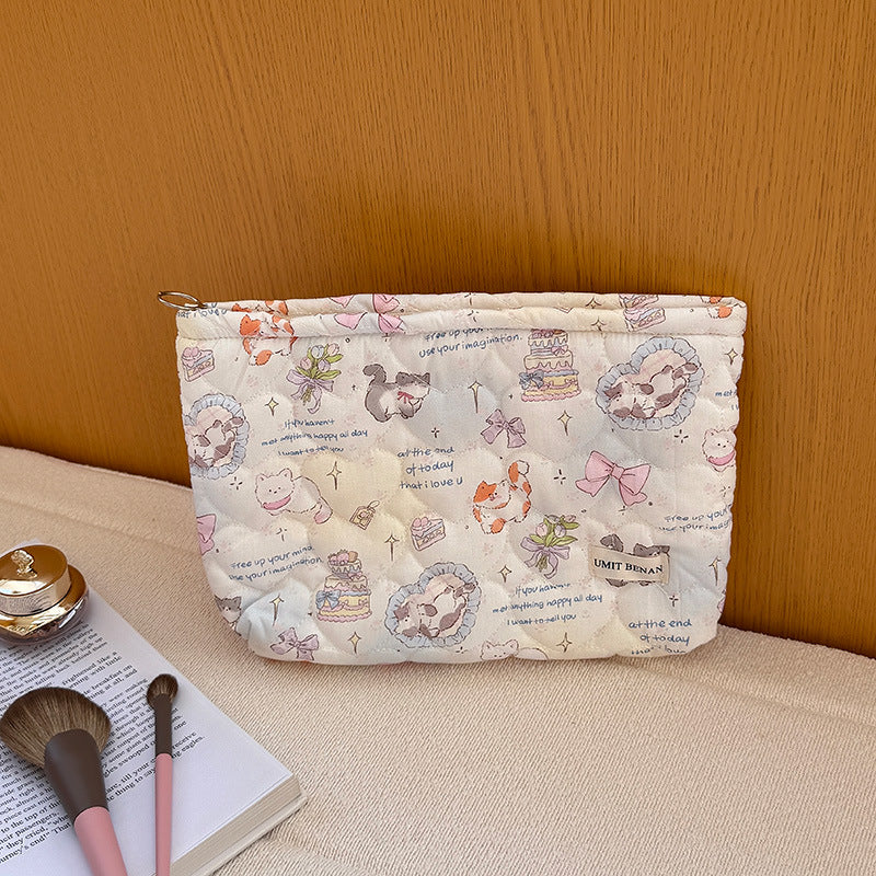 Women's Large Capacity Portable Storage Skin Care Wash Cosmetic Bags