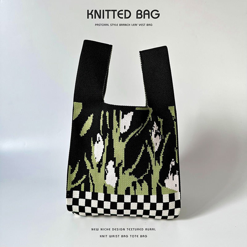 Series Knitted Versatile Large Capacity Commuter Holiday Bags