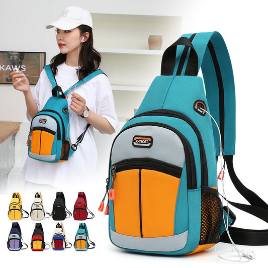 Trendy Large Capacity Shoulders Oxford Cloth Bags