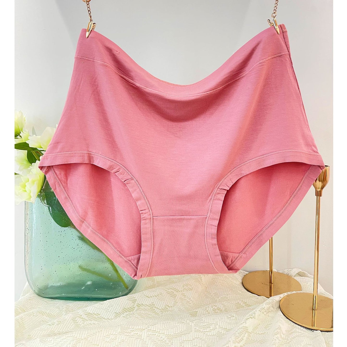 Women's Underwear Cotton Breathable Briefs High Elastic Modal Panties