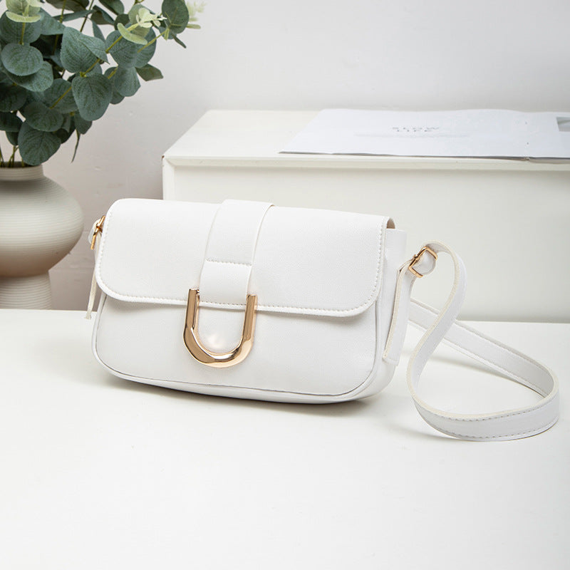 Spring High-grade French Stick Vintage Fashion Underarm Western Style Women's Messenger Bag
