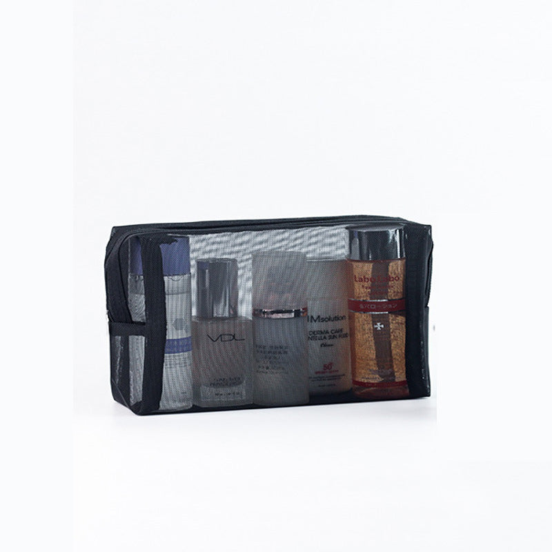Mesh Large Capacity Waterproof Cosmetics Storage Cosmetic Bags