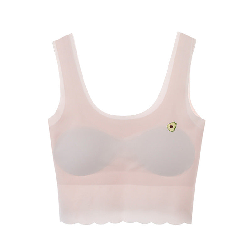 Ice Silk Seamless Vest Junior High School Bras
