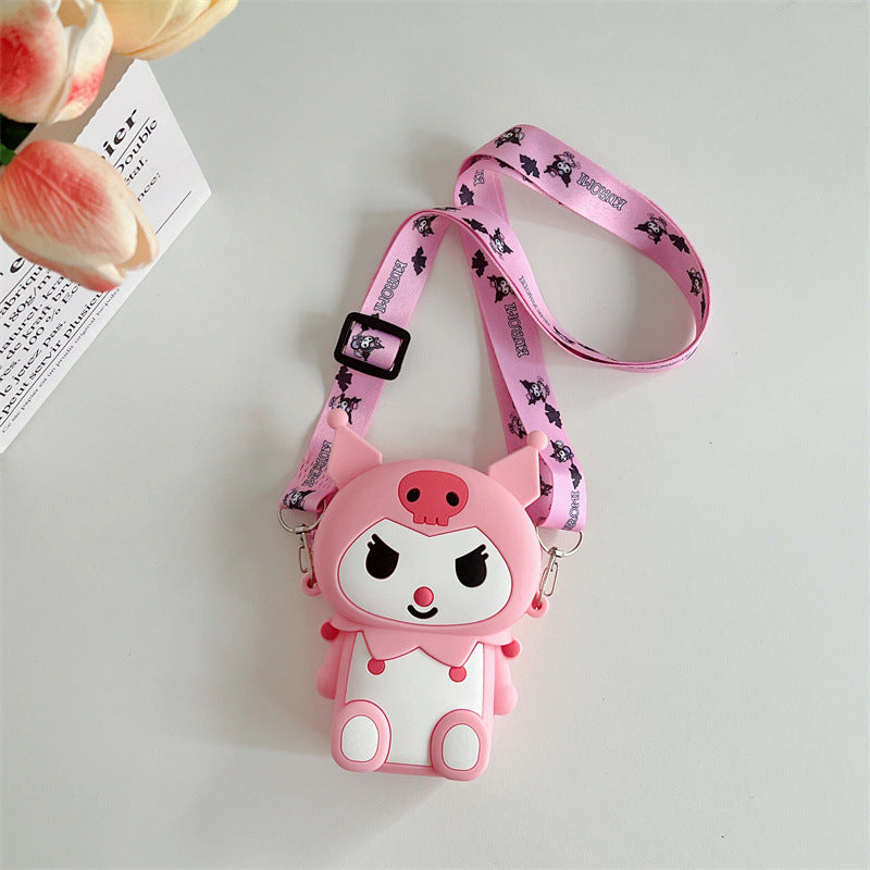 Stall Cartoon Silicone Soft Western Style Backpacks