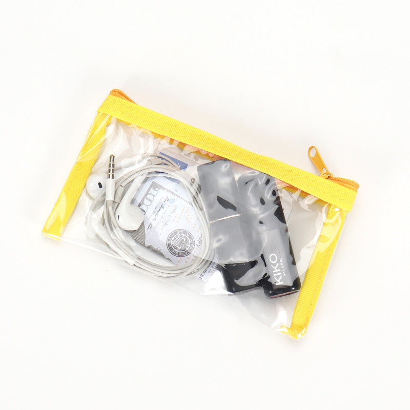 Transparent Buggy Simple Girly Heart Makeup Cosmetic Bags