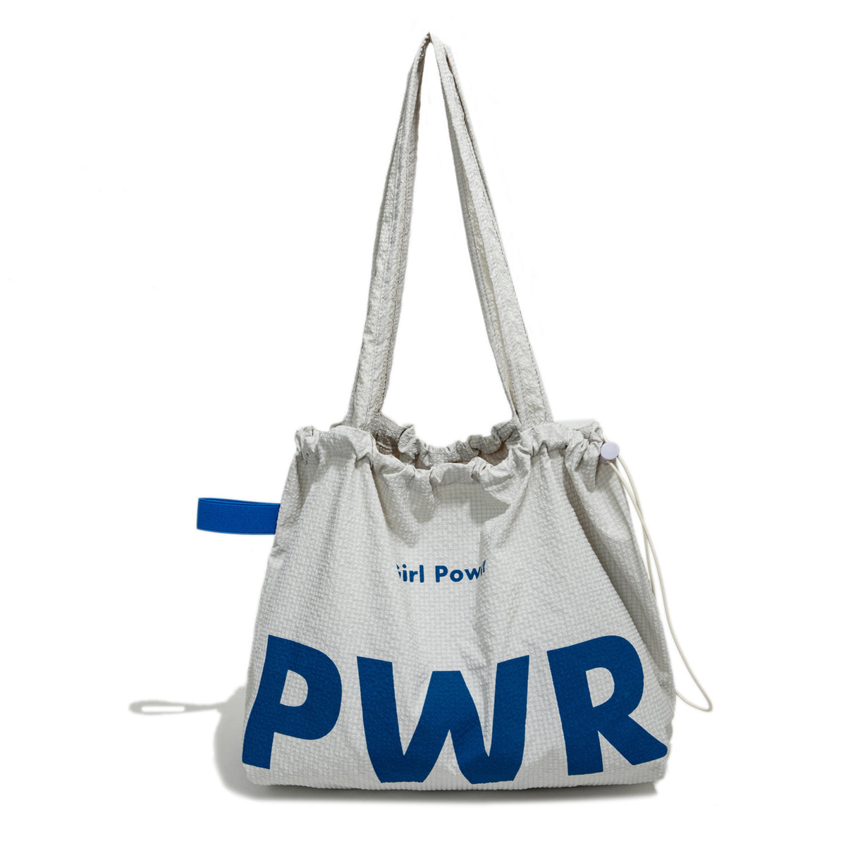 Women's Large Capacity Drawstring Letter Printed Retro Women's Shoulder Bag