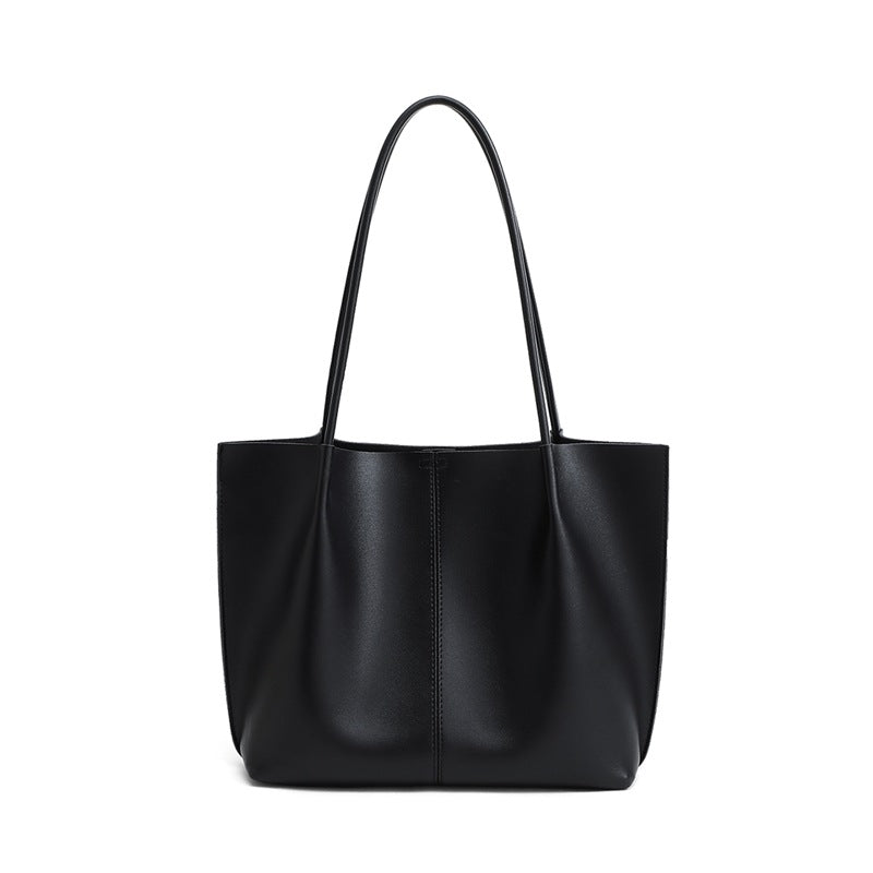 Women's Fashion Trendy Genuine Leather Versatile Large Bags