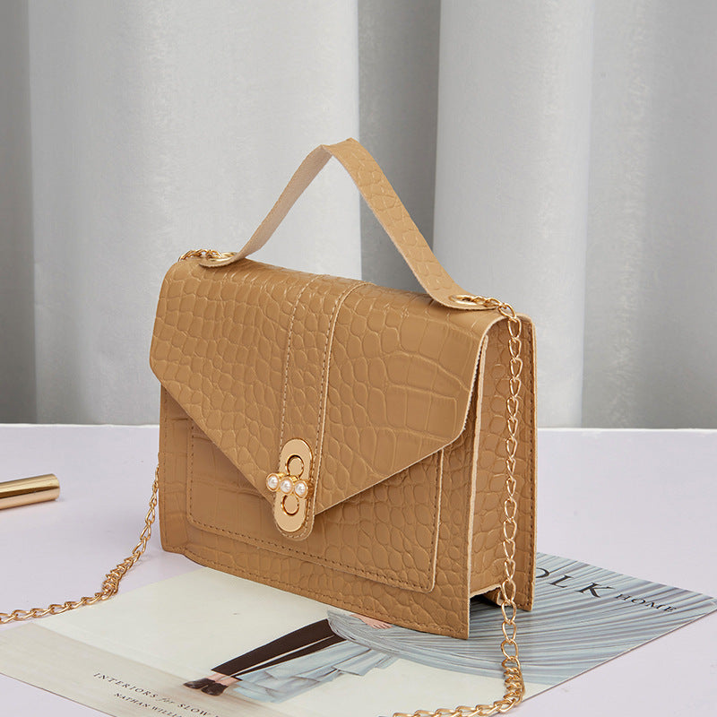 Trendy Women's Versatile Chain Fashion Pattern Handbags