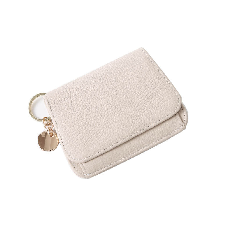 Women's Korean Genuine Leather Short Cowhide High-grade Purses