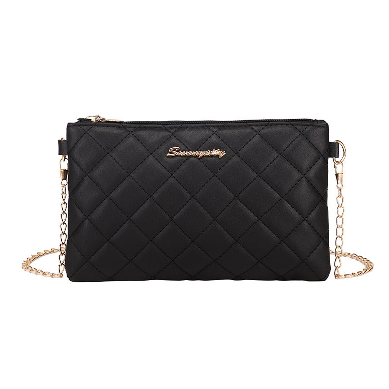 Classy Women's Classic Rhombus Texture Welfare Shoulder Bags