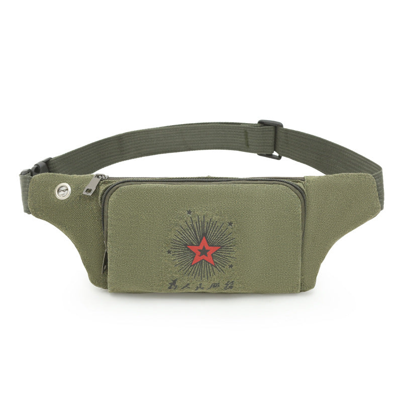 Women's & Men's & For Canvas Business Money Collection Large Men's Waist Packs