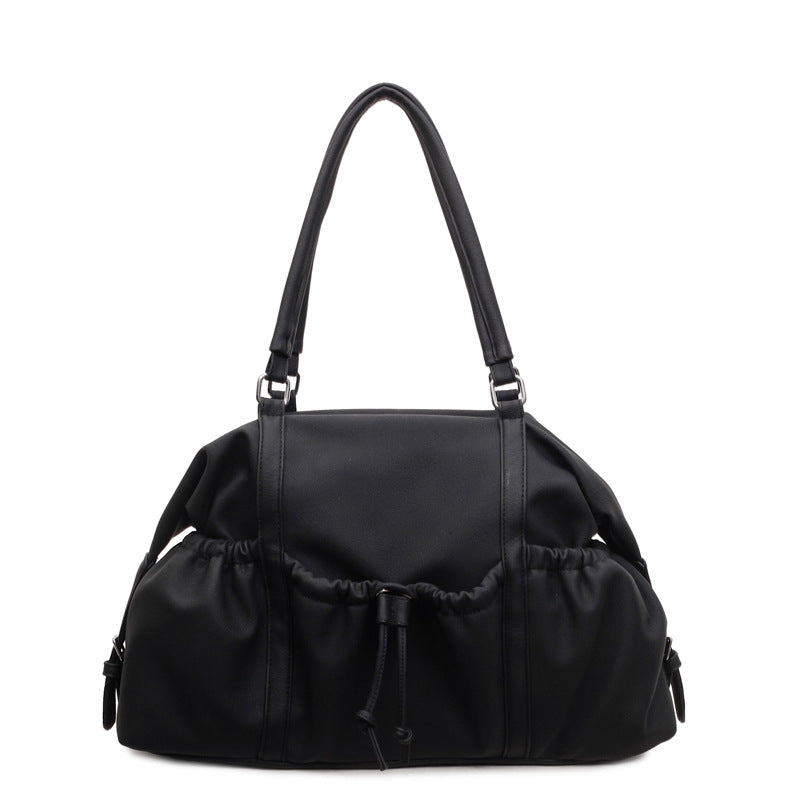 Capacity Soft Surface Versatile Commuter Simple Women's Shoulder Bag