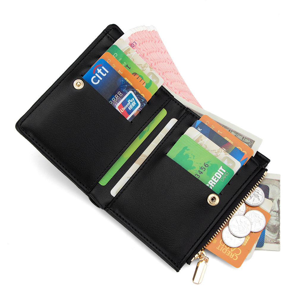 Women's Short Love Cute Lychee Pattern 2 Coin Purses