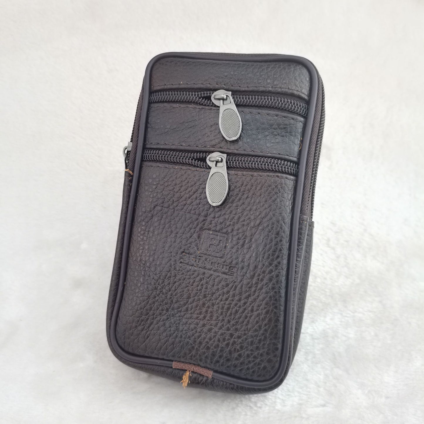 Men's Cattle Leather Mobile Smart Sundry Men's Waist Packs