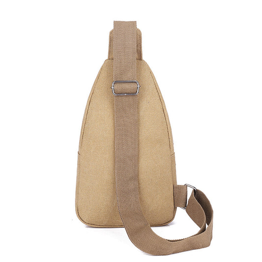 Men's Entity Large Capacity Convenient Canvas Men's Chest Bags