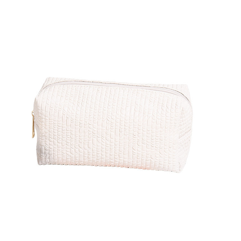Women's Capacity Waterproof Wash Storage Portable High Sense Cosmetic Bags