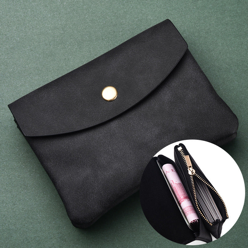 Women's & Men's & Soft Leather Pouch Mini Earphone Coin Purses