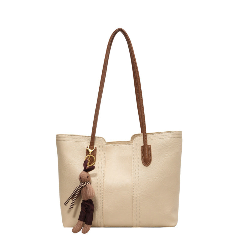 Women's Style Spring Simple Retro Texture Class Underarm Shoulder Bags