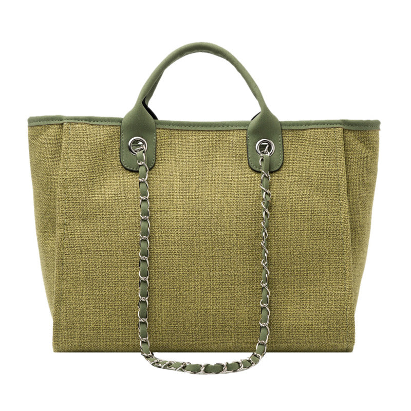 Women's Big Trendy Simple Large Capacity Korean Women's Shoulder Bag
