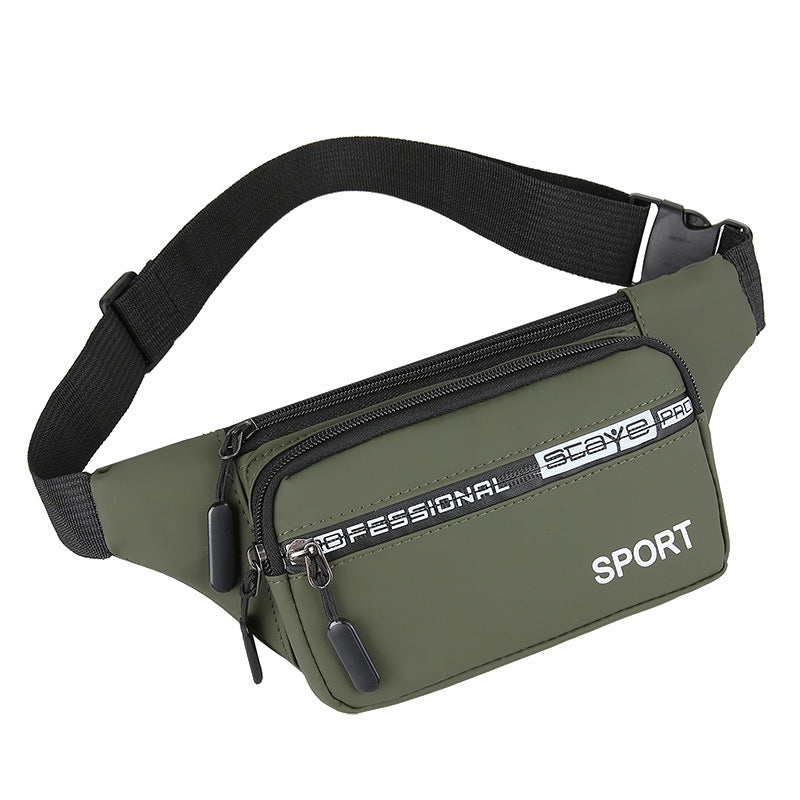 Men's Leisure Running Mobile Fashion Waterproof Construction Men's Waist Packs