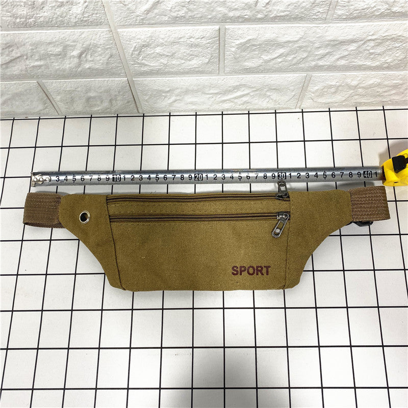 Men's Cool Versatile Trendy Close-fitting Stall Men's Waist Packs