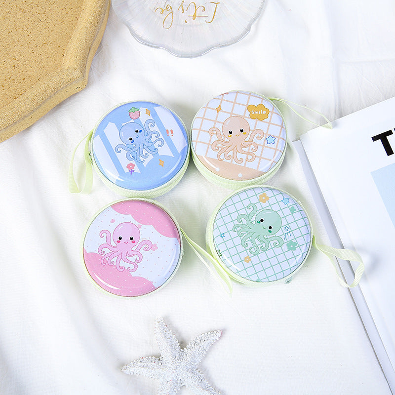 Women's Mini Hand Storage Tinplate Pocket Coin Purses