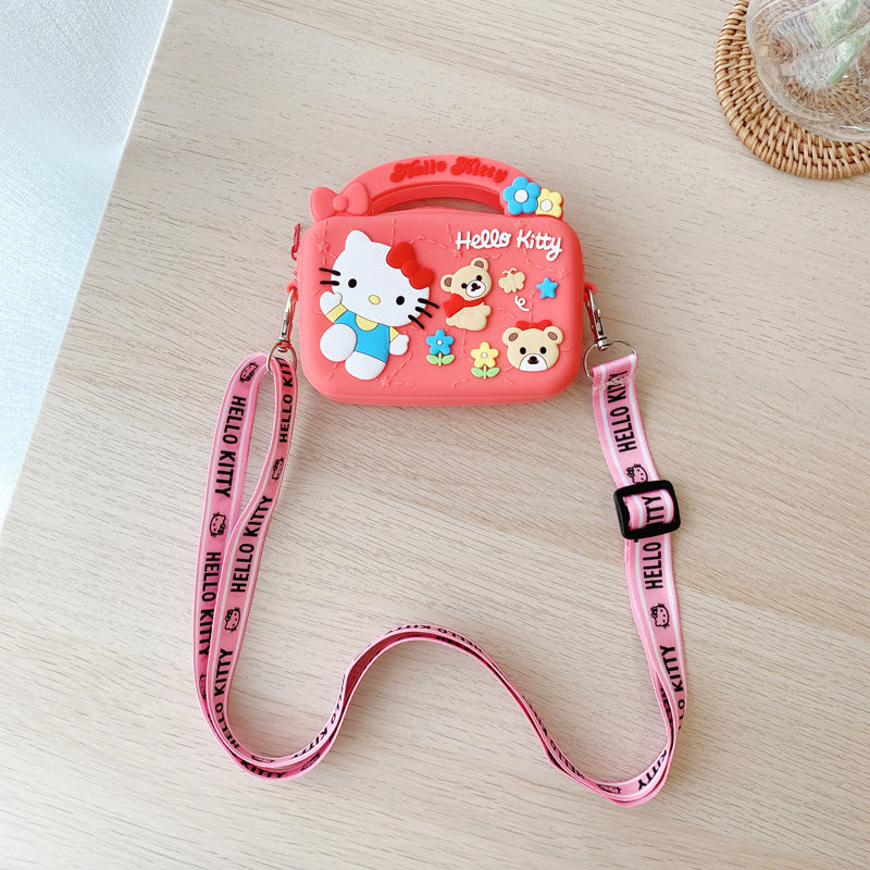 Children's Cute Cartoon Mini Silicone Melody Coin Purses