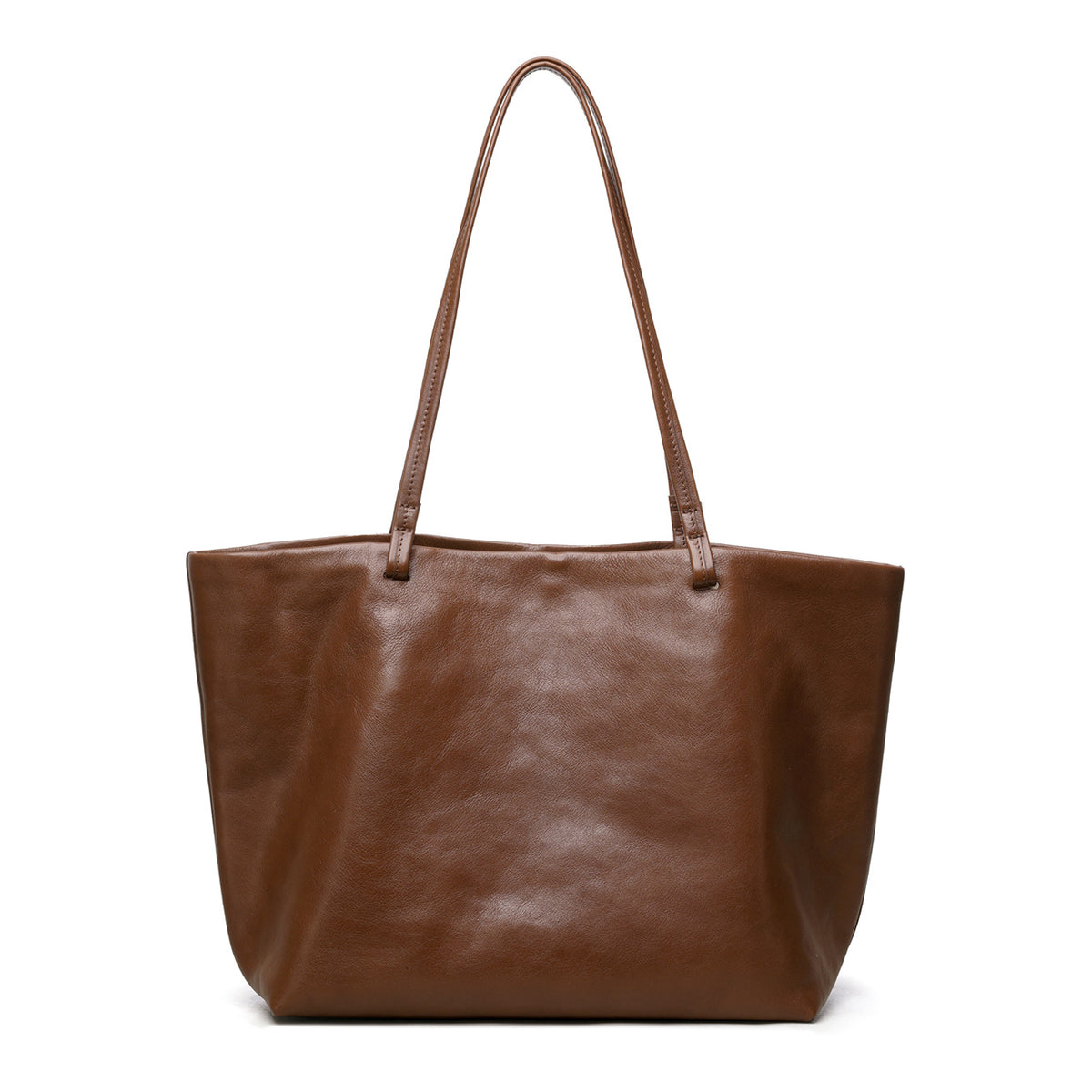 Women's Capacity Lazy Loose Feeling Daily Commute Genuine Bags